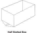 Half Slotted Box